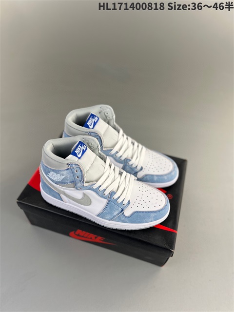 men air jordan 1 shoes H 2023-10-26-278